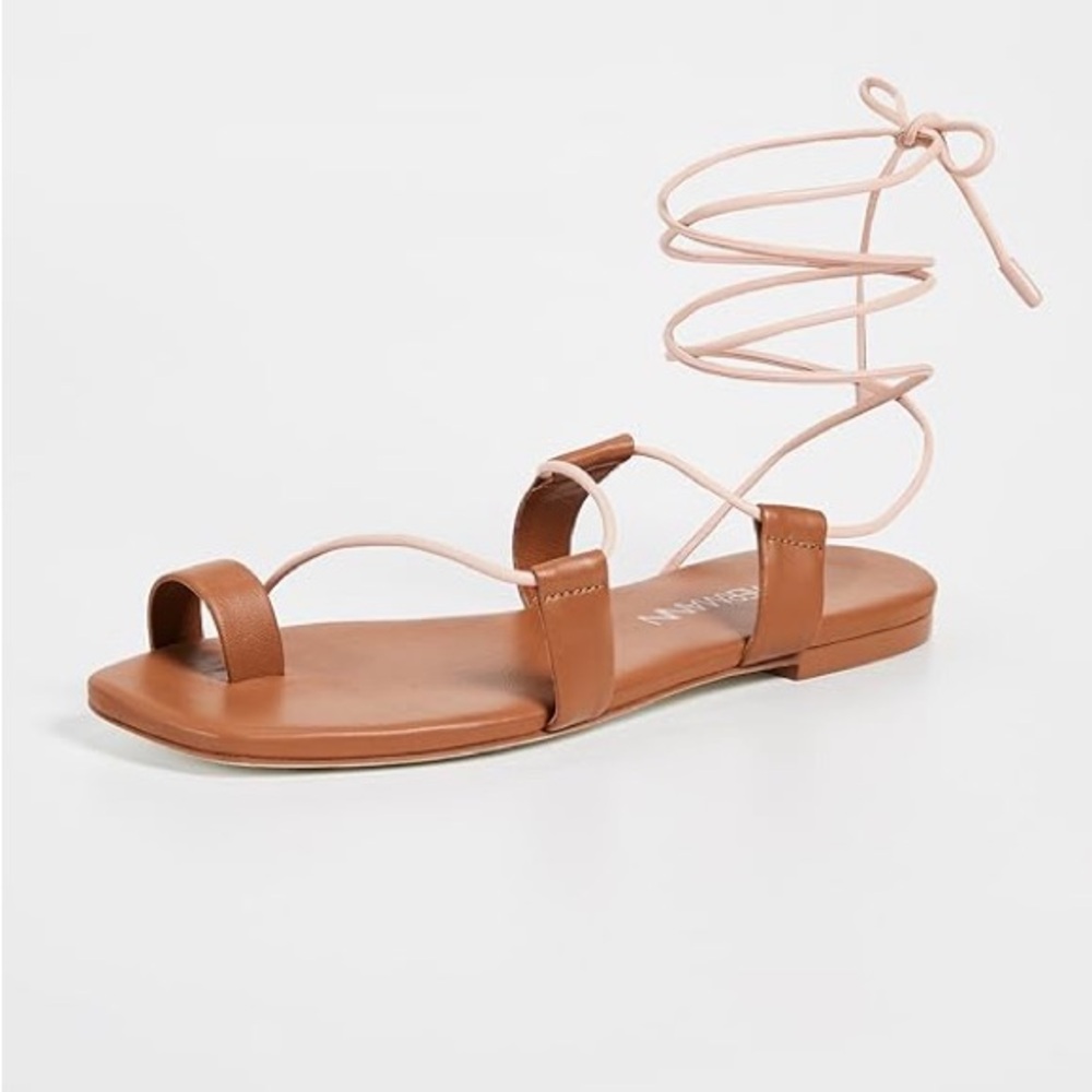 Zimmermann Tan Lace Up Sandals - Sz. 40 - Picture 3 of 16
